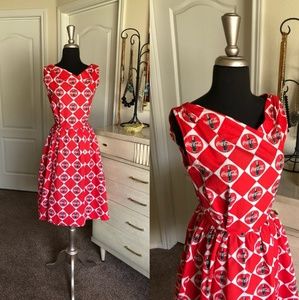 Vintage Novelty Coca cola dress